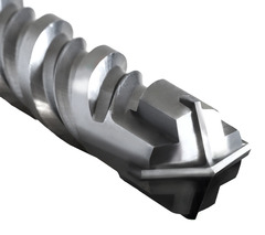 Бур SDS-MAX ПРАКТИКА  25 х  400/540 мм, КВАДРО, серия Эксперт, по бетону (647-949)