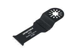 ОптСнабТорг | Насадка для МФИ ПРАКТИКА режущая Т-образная, HCS, по дереву, 28 мм, мелкий зуб (240-126)