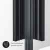 Am.Pm W90G-403-090BT Душевое ограждение Gem Square Slide 90x90 стекло прозрачное, профиль черный матовый,