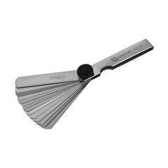 Набор щупов для измерения зазоров КОБАЛЬТ 70 мм, №2, диапазон измерений 0,02-0,5 мм, 17 шт., блистер (920-100)