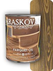 Масло для пола и паркета быстросохнущее Kraskovar Parquet oil орех