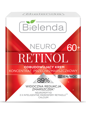BIELENDA NEURO RETINOL Восстанавливающий крем-концентрат против морщин 60+ дневной/ночной 50мл (*6)