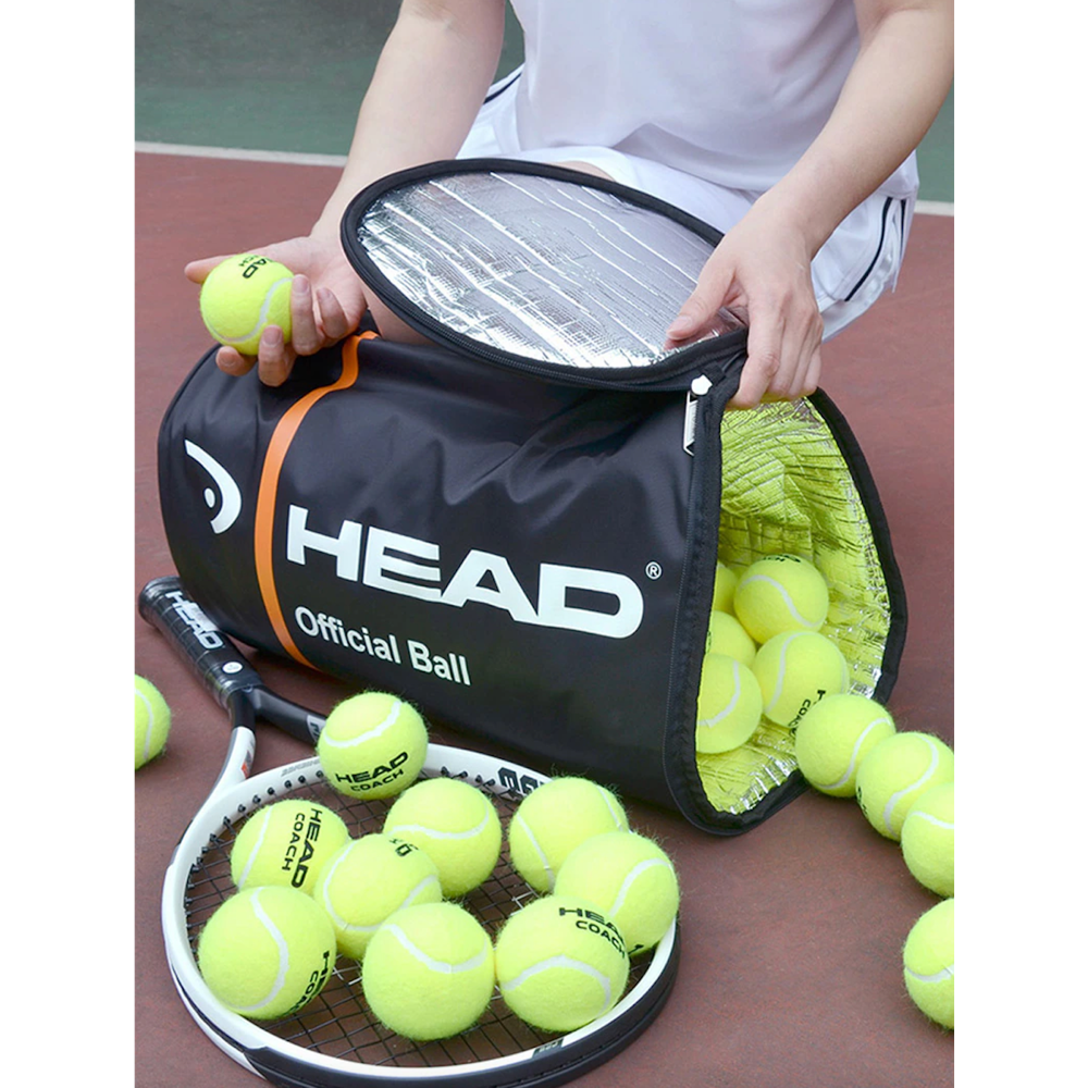 Сумка для теннисных мячей HEAD BALL BAG BLACK (на 100 мячей)