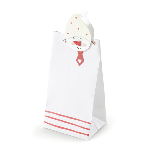 ЗАЖИМ ДЛЯ ПАКЕТОВ ГОЛОВА СНЕГОВИКА