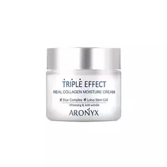 Aronyx Крем для лица с морским коллагеном – Medi flower triple effect moisture cream, 50мл
