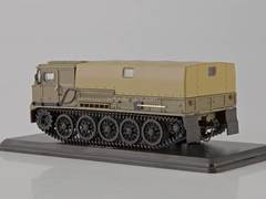 ATS-59G Artillery crawler tractor khaki Start Scale Models (SSM) 1:43