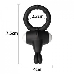 Эрекционное виброкольцо Thriller от Lovetoy (черное)