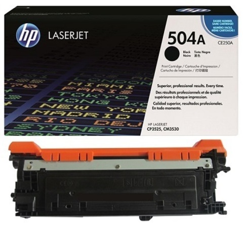 Картридж Hewlett-Packard (HP) CE250A №504A