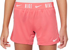 Шорты для девочки Nike Dri-Fit Trophy 6in Shorts - pink salt/pink salt/white
