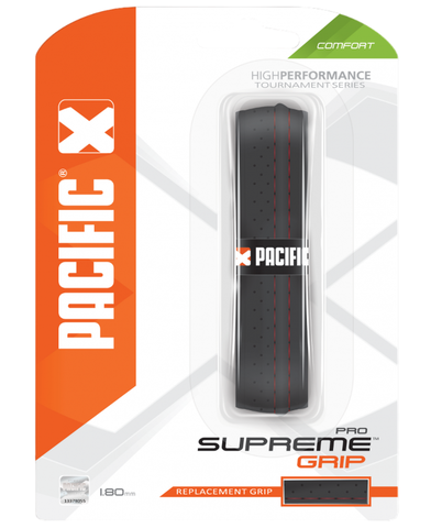 Намотки теннисные базовая Pacific Supreme Pro Grip 1P - black