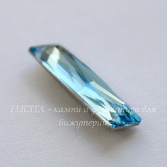 4547 Ювелирные стразы Сваровски Aquamarine (15х5 мм)