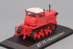 Tractor DT-75M Kazakhstan red 1:43 Hachette #138