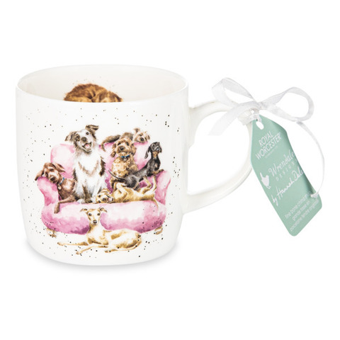 Кружка 310мл Royal Worcester Забавная фауна Вечерний сеанс