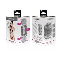 Мастурбатор Fleshlight Quickshot Stoya - вагина и анус - 