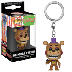 Брелок Funko Pocket POP! Keychain: FNAF:Pizza Sim: Rockstar Freddy