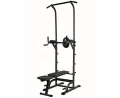 Турник-брусья со скамьей DFC Power Tower G004