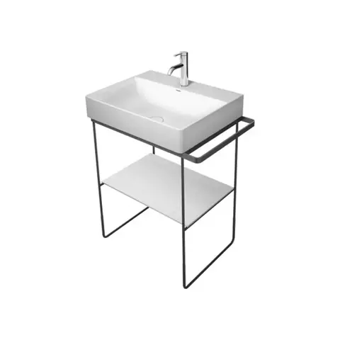 Duravit DuraSquare 0031014600 Металлическая консоль, черный матовый
