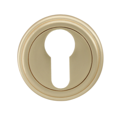 Накладки под цилиндр ET03SG (сатин золото )