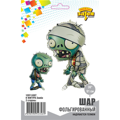 К Фигура, Зомби, двухсторонний, 36''/91 см, 1 шт.