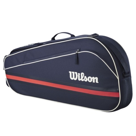 Теннисная сумка Wilson TEAM RACKET BAG 2025 Navy (3 ракетки)