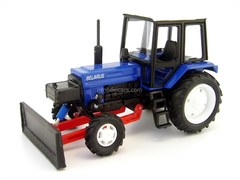 Bulldozer DZ-82 base MTZ-82 metal blue 1:43 Agat Mossar Tantal