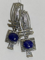Фиона (серьги из серебра)