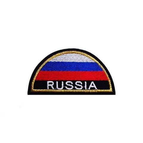 Шеврон МЧС Russia вышитый полукруг