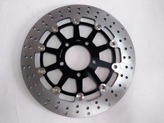 Диск тормозной передний черный на SUZUKI GSX R 600 / 750 04-05, GSX R 1000 03-04