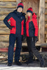 Утеплённая прогулочная куртка Nordski Base Iris/Red мужская