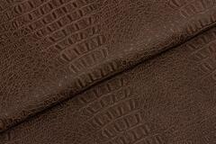Искусственная кожа KVS 218 Croco brown (Кроко браун)