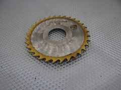 Фреза отрезная дисковая по металлу 100х1.6х27мм. z=32 Р6М5 СССР КИБ с фаской, без шпонки