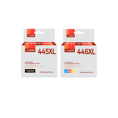 Комплект картриджей EasyPrint IC-PG-445XL/CL-446XL_SET для Canon: PG-445XL/CL-446XL, черный + цветной