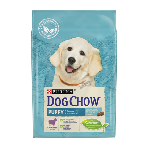 Dog Chow Puppy Сухой корм для щенков с Ягненком