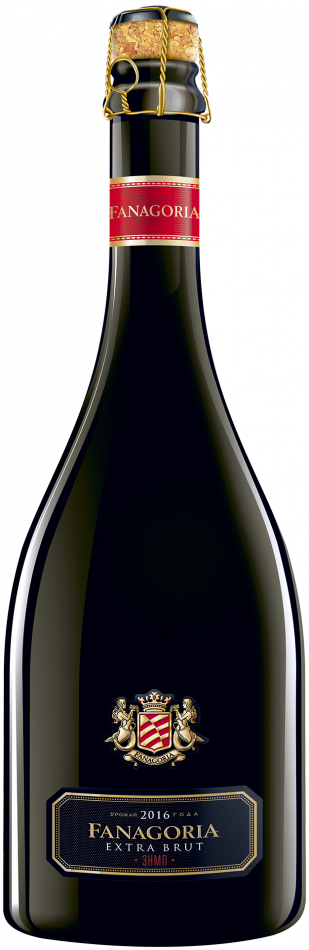 Игристое вино Сенной выдержанное Фанагория экстра брют белое  ЗНМП