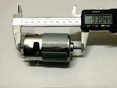 Двигатель для шуруповерта 12V вал 5мм ( без шестеренки )