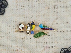 Брошь, р. 5,5х4 см