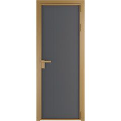 Алюминиевая дверь 1AP золото графит элегант