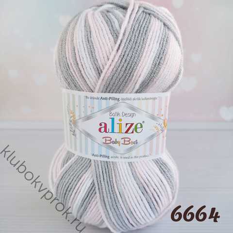 ALIZE BABY BEST BATIK  6664, Мультиколор