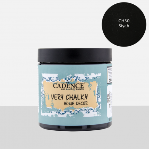 краска меловая VERY Chalky Home Decor 500мл цвет 30 черный