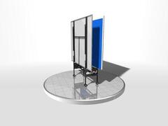 Теннисный стол WIPS Roller Outdoor Composite (зеленый)