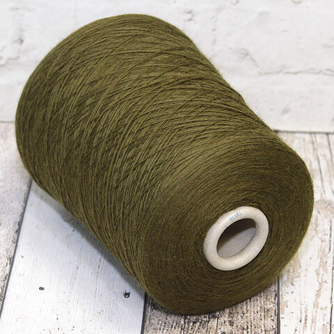 Шерсть SESIA / SHERWOOL 3/15 зеленый оливковый