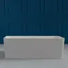Abber AS9623 Ванна из искусственного камня,170x80x56, цвет: белый