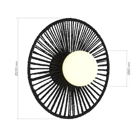 Светильник настенный Evoluce Loom SLE6022-401-01