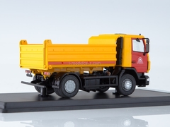 MAZ-5550 tipper MosMetro yellow-red 1:43 Start Scale Models (SSM)