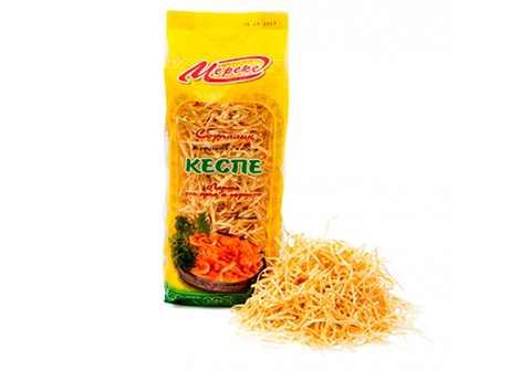 Лапша для супа и гарнира "Мереке" средняя яичная, 500г