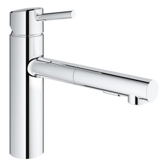 Смеситель для мойки с выдвижным изливом Grohe  30273001 фото