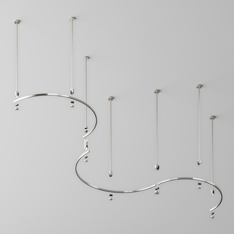 Шинопровод накладной/подвесной Maytoni Busbar trunkings flarity TRX154-SR-D650-PT