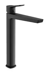 Смеситель для раковины высокий BELZ B11715-7 латунь, черный