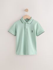 Поло для мальчика Next AG3-387, Светло-зеленый