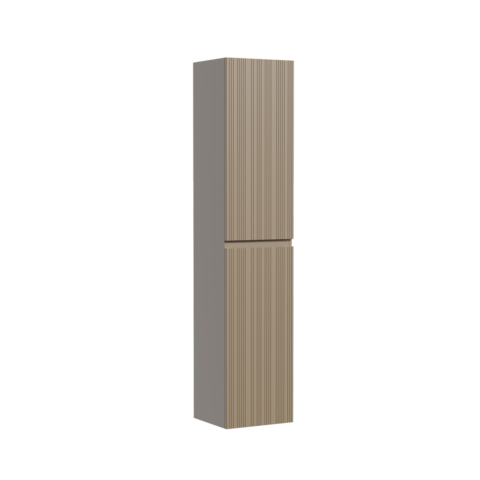 PCD35GB Шкаф-пенал подвесной SANCOS Code, 350х350х1650 мм, цвет серо- бежевый